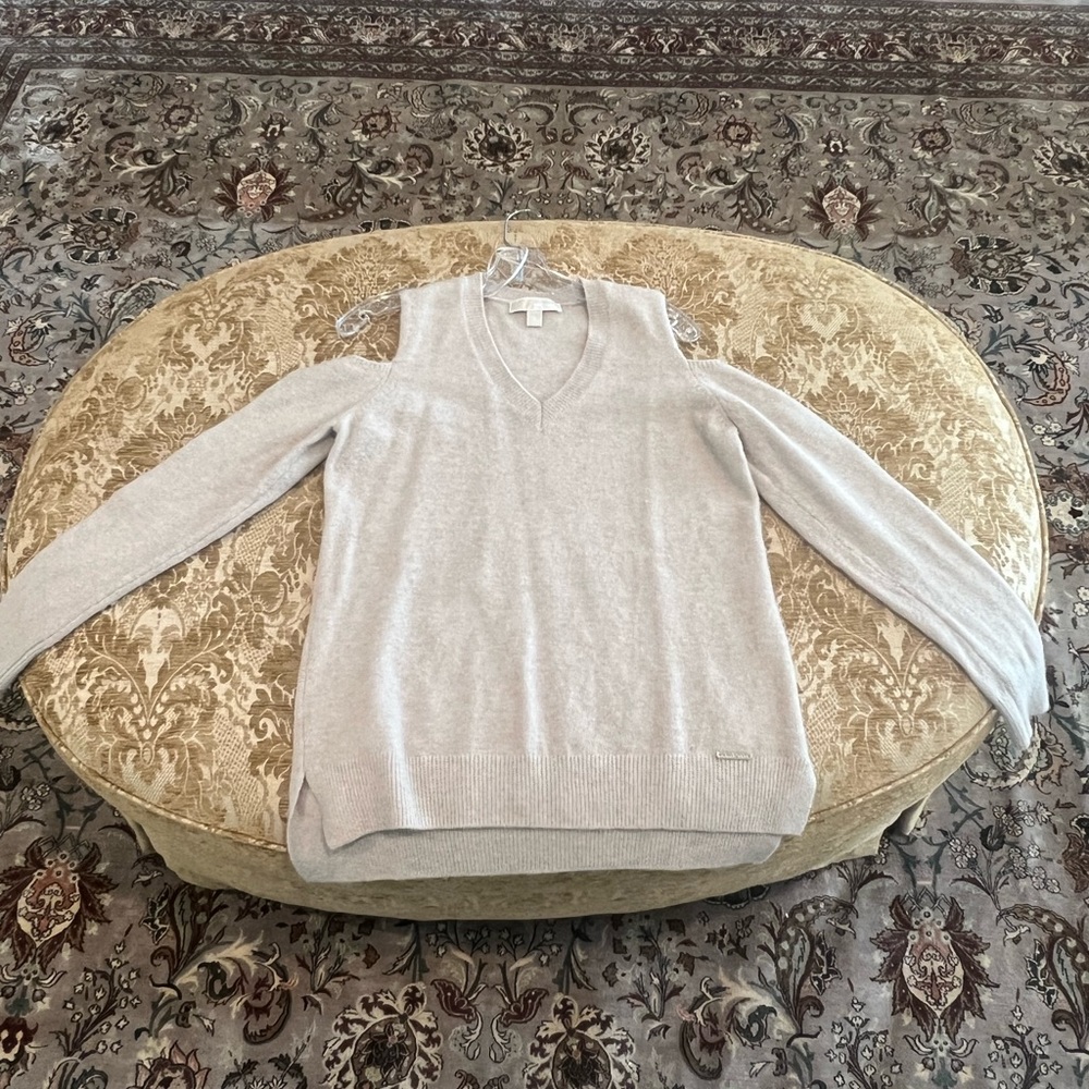 Cashmere Long Sleeve Sweater Michael Kors